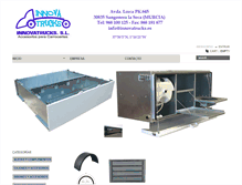 Tablet Screenshot of innovatrucks.com
